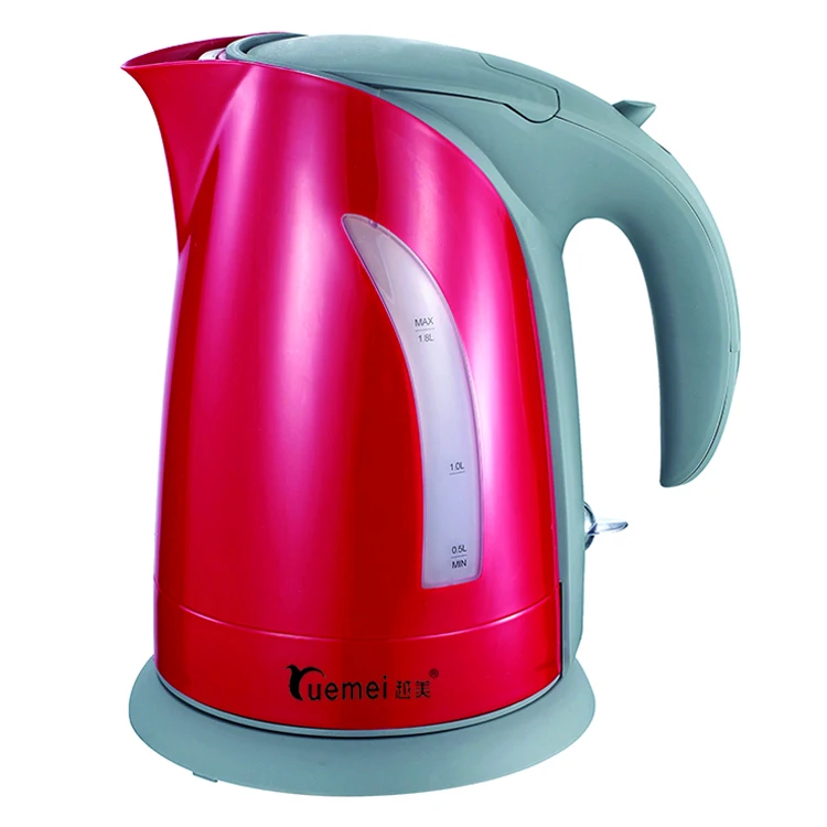
China manufacturers 1.8L double wall electric water kettles with boil dry protection 