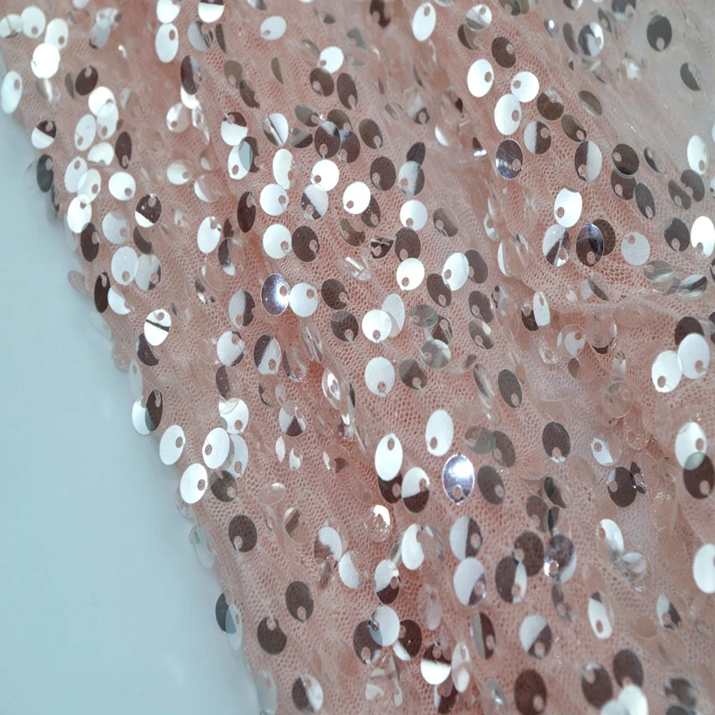 

wholesale high quality goods in stock pleating sequins lace embroidery fabrics