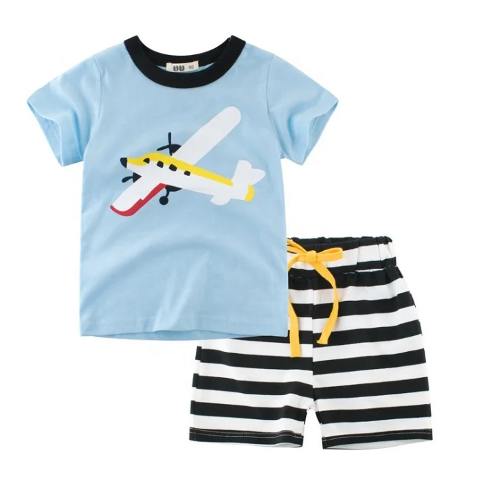 

Wholesale Hot Sale Fashion Kids Short Boy Stripe Suit, Picture