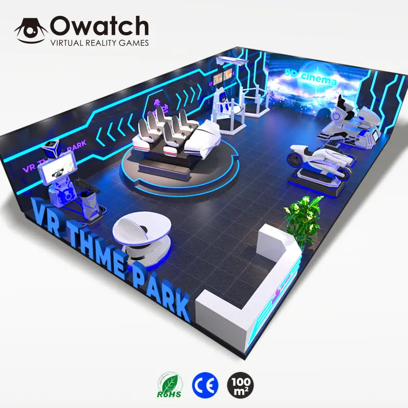 High Revenue Indoor Amusement Park Equipment VR Science Popularization Simulator One-Stop VR Theme Park