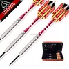 CUESOUL Steel Tip Tungsten Darts with LUXURY PU Case,use for Bristel Dartboard,90% Tungsten Barrel