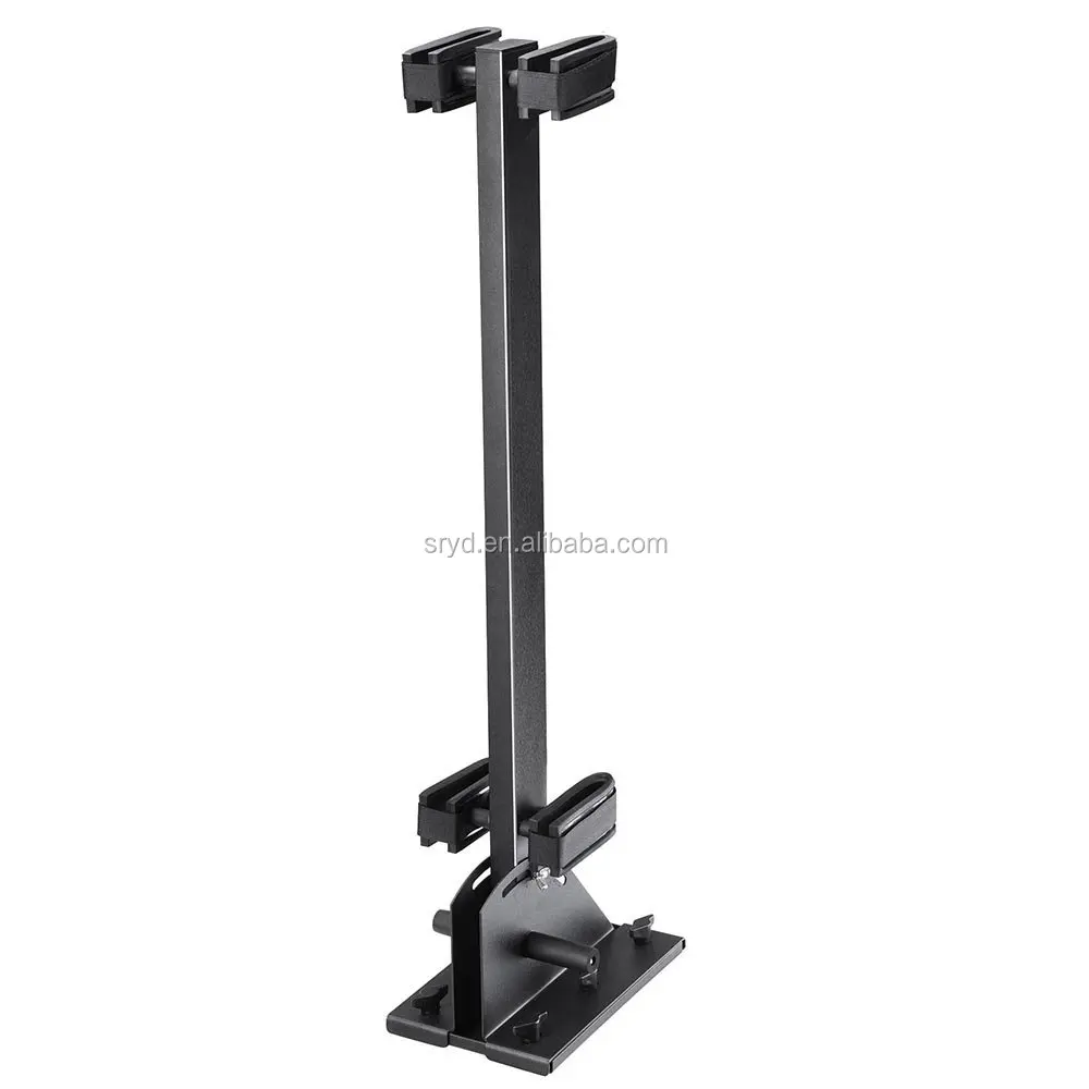 Universal Golf Cart & Utv Adjustable Stand Up Gun Rack,Vertical Two Gun