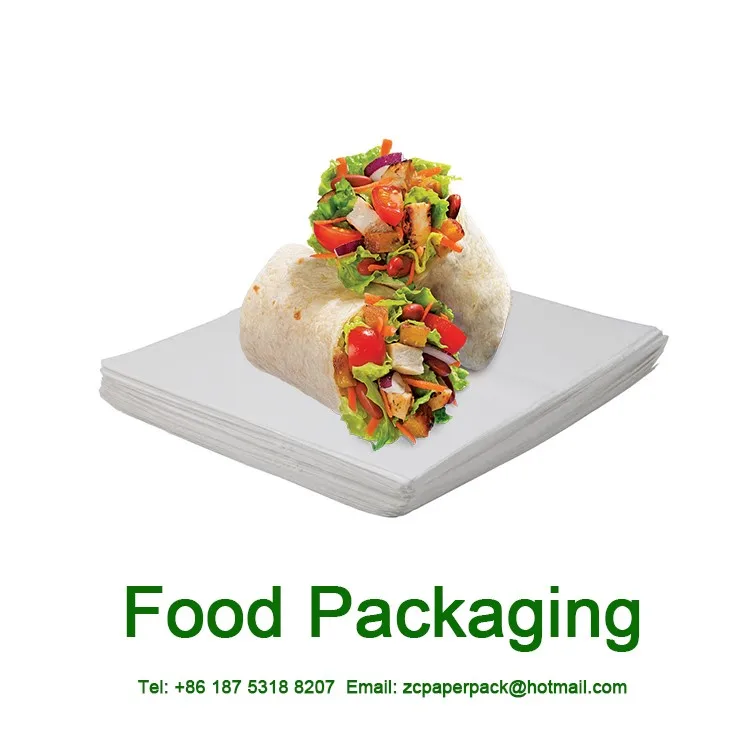 Pe Coated Shawarma Wrapping Paper With Logo Printing Buy Shawarma