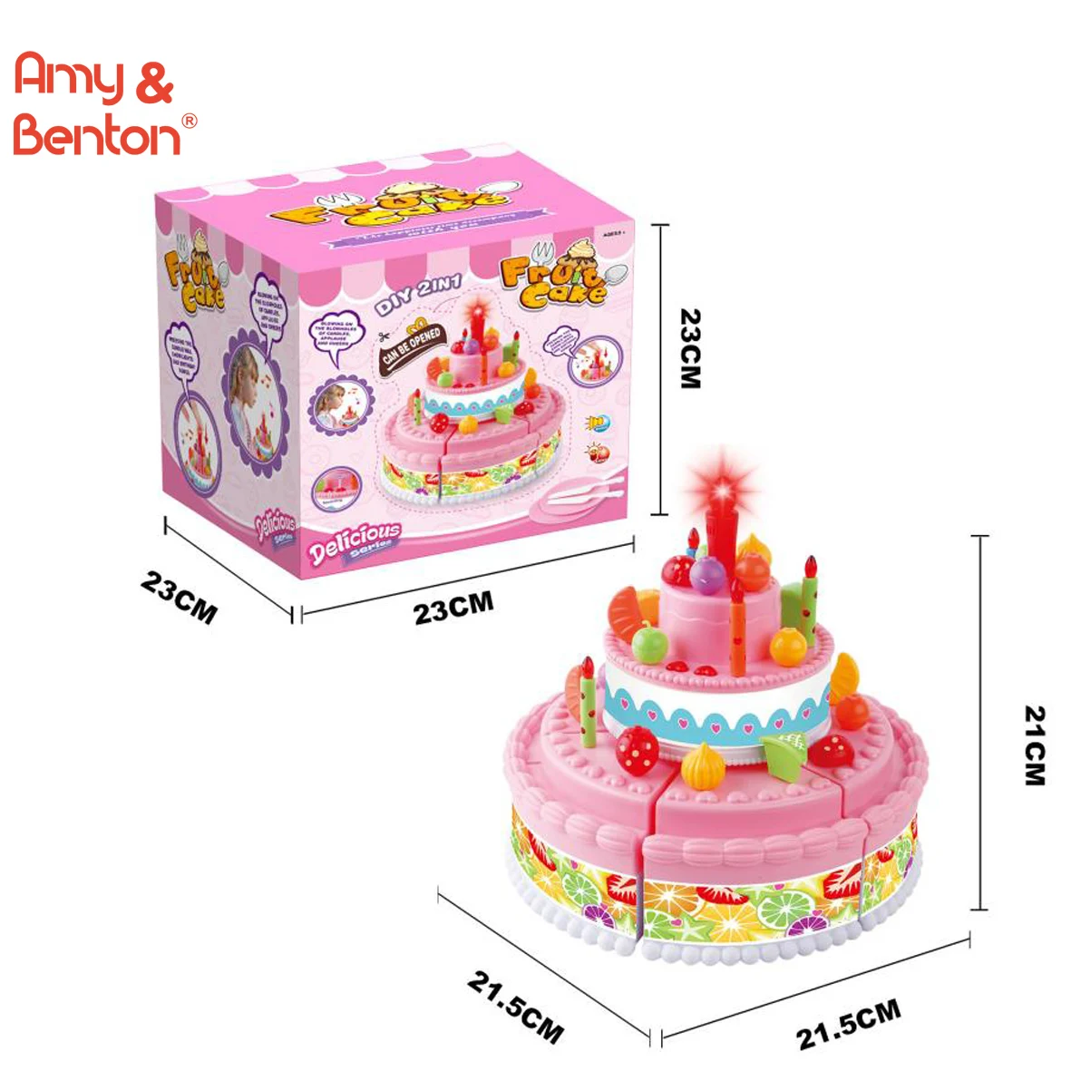 musical birthday cake toy