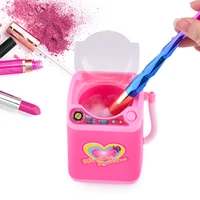 

Mini Makeup Brush Electric Cleaner Cosmetic Powder Puff Washing Machine Washer Tool Simulation Children Play Toy Educational Toy