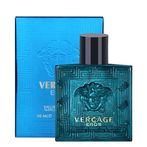 50ml Men's Fragrance Fresh Eros Long Lasting light Cologne Spray Desire Parfum Glass Bottle OEM / ODM Sandalwood