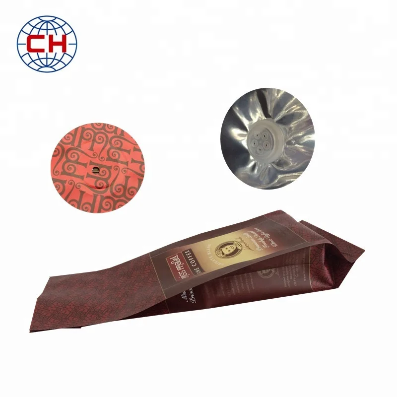 High Barrier Coffee Bags With Valve Coffee Design Wholesale Side Gueest Coffee Packaging Bag