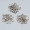 1000pcs/bag Wholesale 7mm 8mm 10mm Double Rings Loops gold silver Double Jump Rings Connectors For DIY Jewelry Making