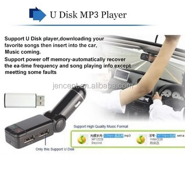 2018 Hot Sale Lcd User Manual Car Kit Mp3 Player Instructions Fm