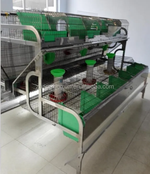 Easy Installation Commercial Rabbit Farming Cages / Rabbit Breeding