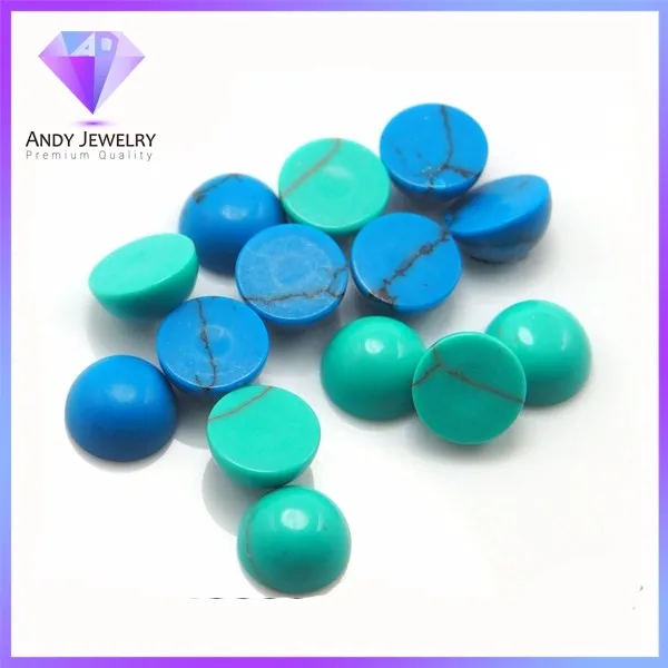 Wholesale Cheap Round Cabs Synthetic Turquoise Stones For Jewelry Buy