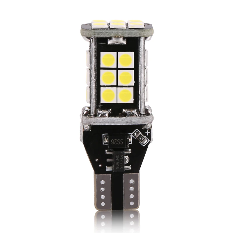 

CST LED Car Light T15 24SMD 3030 DC9-30V 470LM 4.6W Auto Led Car Reverse Light Lamp For Universal