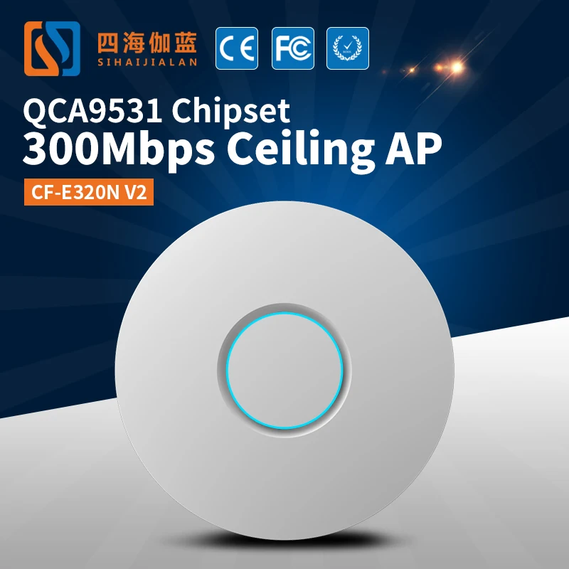 Comfast CF-E393AX 3000Mbps Gigabit WiFi 6 Wireless Ceiling AP Dual Band  2.4G+5Ghz 802.11AX Wifi 6 Access Point Router Booster AP