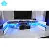 LED TV Unit Cabinet Stand Modern High Gloss Living Room Furniture