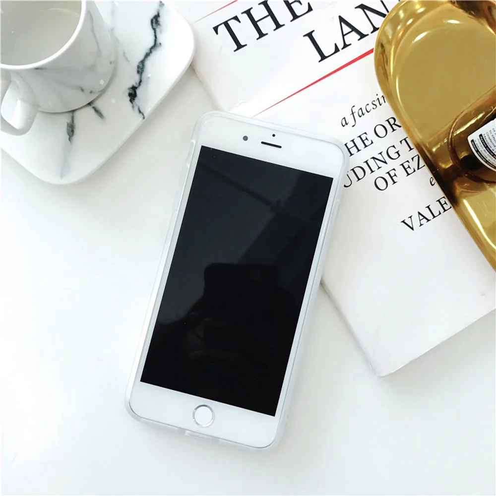 Free Shipping OTAO Marble Phone Case For iPhone XS MAX XR X 8 7 6 6s Plus Soft Case