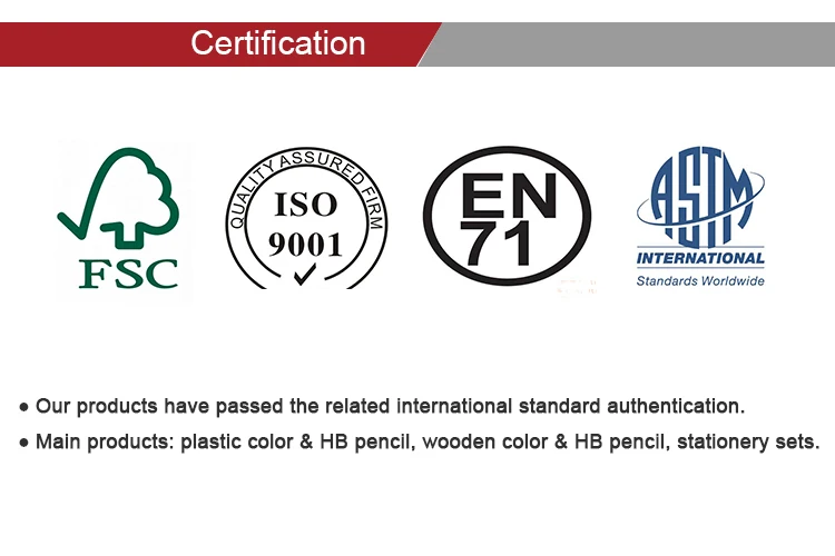 Factory 18 Years Free Sample Natural Wood School Supply Mini Color Pencil Set