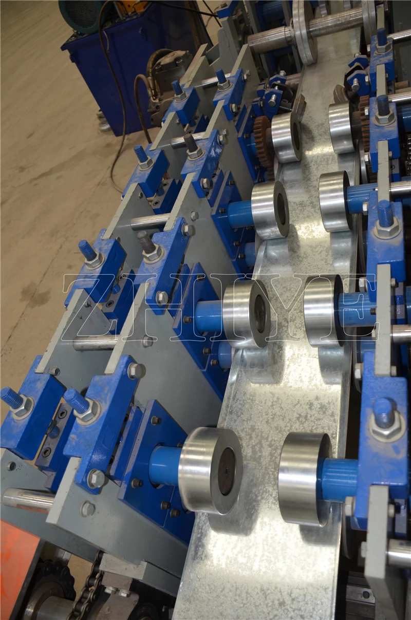  C And  Z Adjustable Purline Cold Rolling Forming Machines