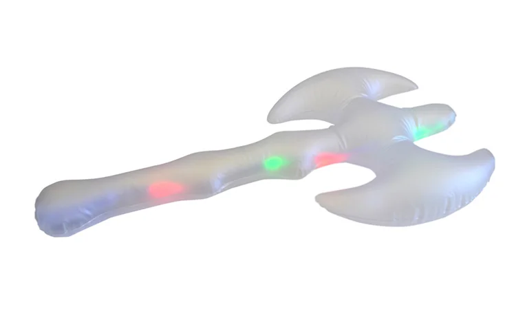Customized Eco-Friendly Vinyl Inflatable Battle Axe, LED Light up ...