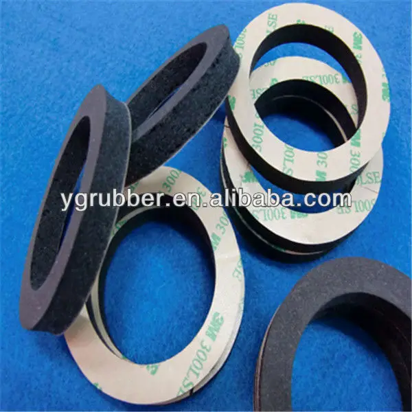 Adhesive Backed Silicone Foam Rubber Gasket Buy Silicone Foam Gasket