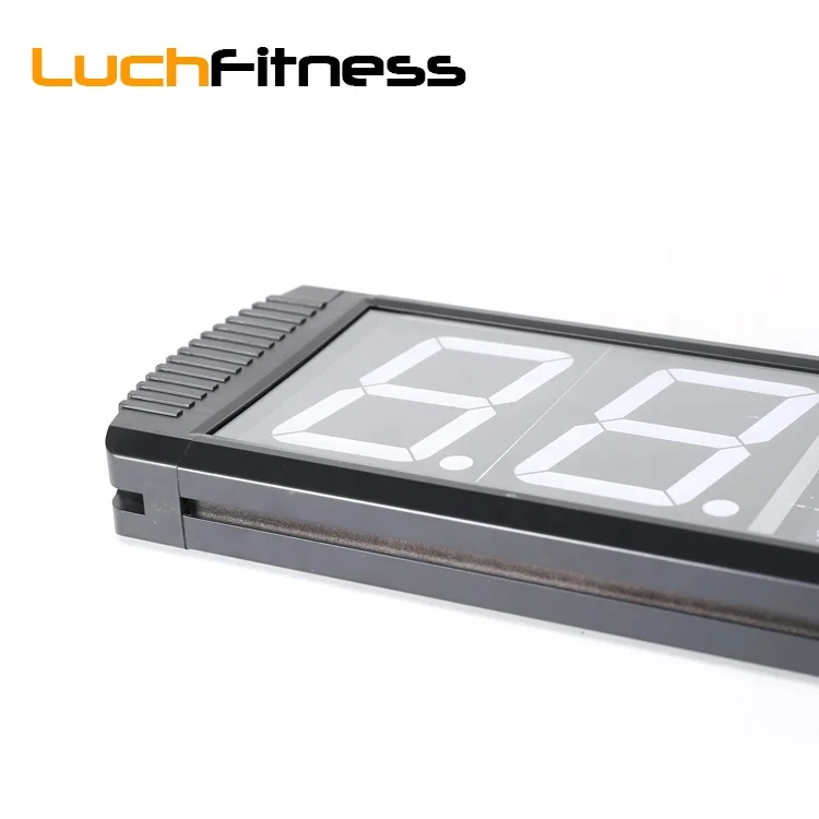 
Gym cross fitness multi-functional sport training 4 inch 6 digits led remote digital timer 