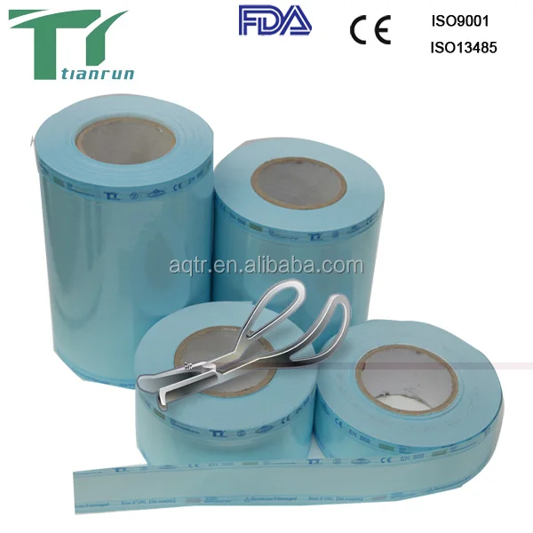 
Medical packaging autoclave pouch for sterilization machine use 