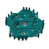 Foldable Galvanized steel metal stackable rack /stacking pallet