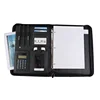 Eco-friendly top quality multifunctional a4 leather folder custom presentation folder expanding file folder