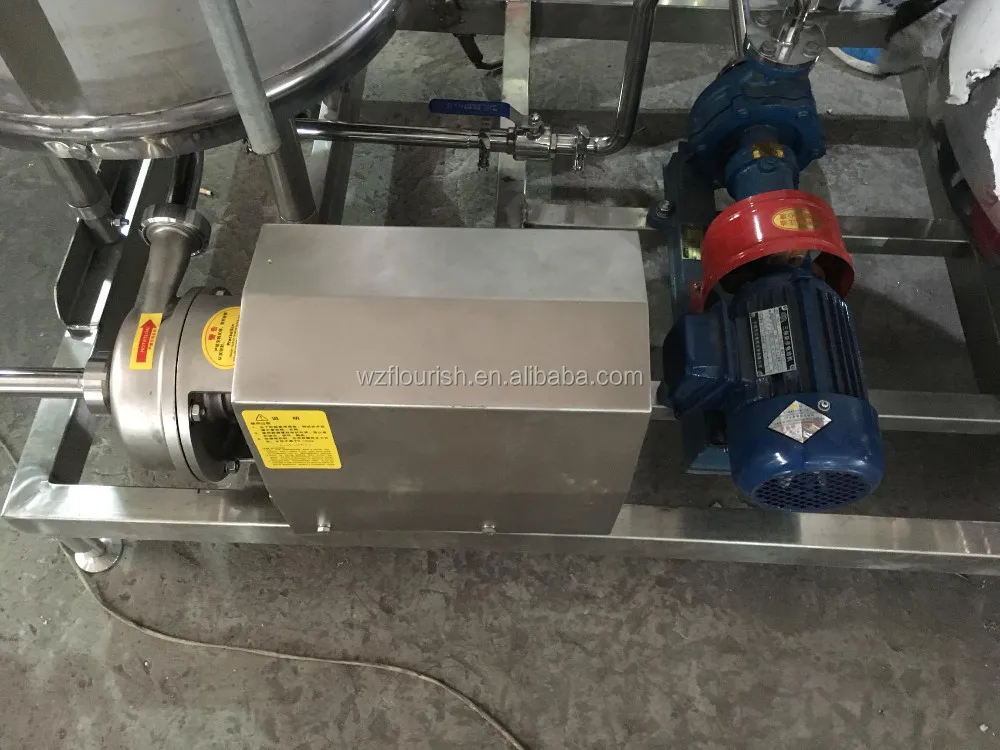 High Quality Stainless Steel  Electric Heating Milk Pasteurizer Machine