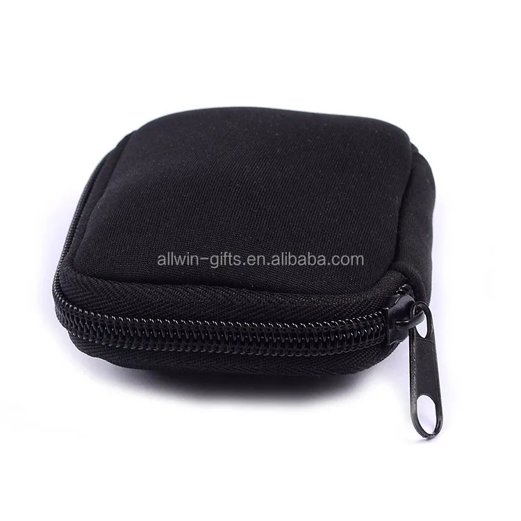 small neoprene zip pouch