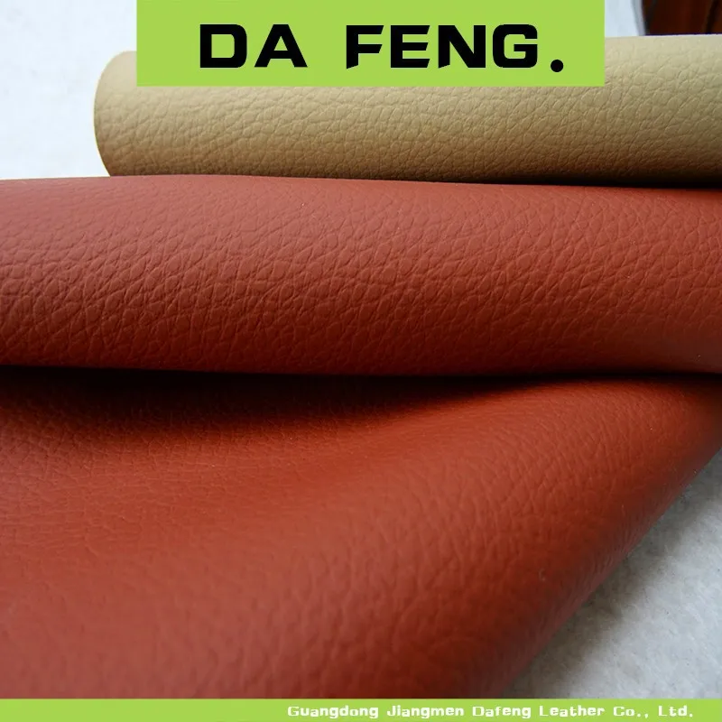 Car Wrap Vinyl Leather Automotive Scrap Leather Pvc Leather For Making