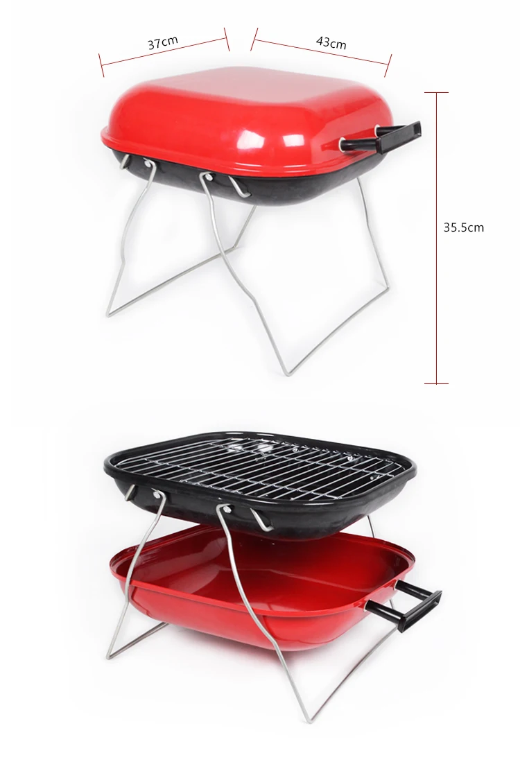 Foldable Square Hamburger Bbq Grills Newest Best Quality Collapsible ...