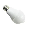 Human Body Induction Led Light Sensitive and Energy Saving Radar Sensor Led Light Bulb A60 Shape 4w