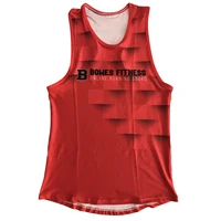 

Custom Sleeveless Sports Wear Running Vest Sublimated Breathable Comfortable Running Singlets