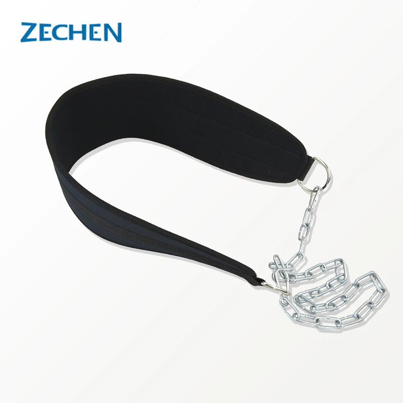 Custom Wholesale Power Dip Belt For Men Weightlifting Leather/ Eva Dip