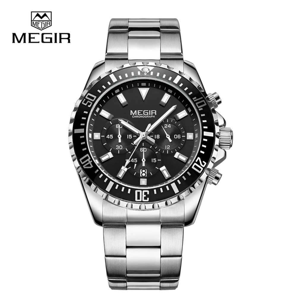 

Men's Fashion Luxury Watch Stainless Steel Business Quartz Wristwatch