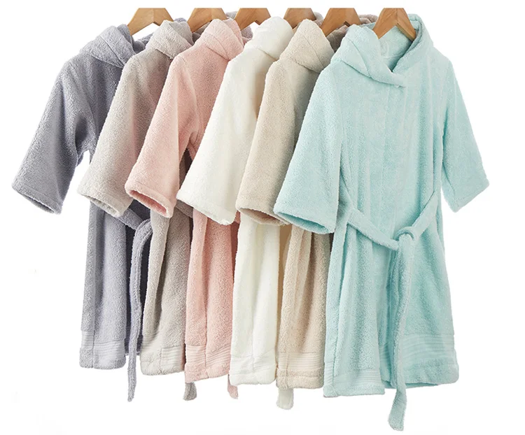 Kids Spa Robes Wholesale Kids Spa Robes For Girls Pink Hooded Bathrobe