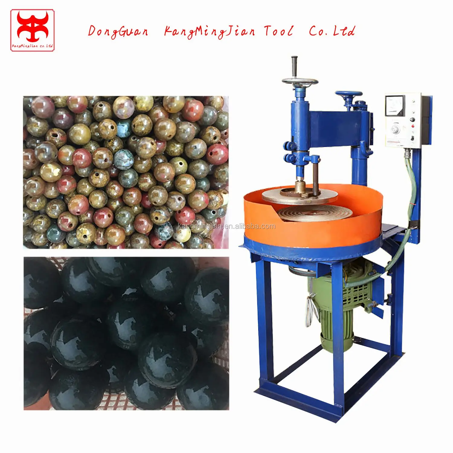 Adjustable Speed Gem Stone Round Beads Grinding Machine,Stone Round