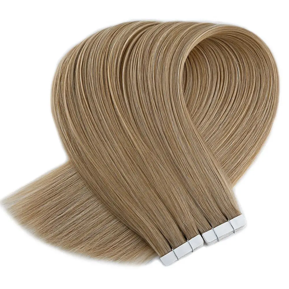 

Neitsi 100% Remy Tape in Hair Extensions Human Hair Seamless Tape in Skin Weft Double Drawn tape hair extensions