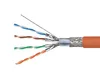 Shielded foiled twisted pair 1000ft roll utp lan cat 7 7a network cable price
