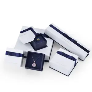 High Quality Elegant Design Jewelry Box Paper Paperboard Printing Gift Box For Jewelry Packing