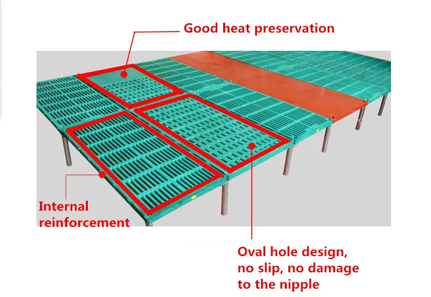 High Quality Bmc Floor Pig Slat Floor For Pig Farm Farrowing And