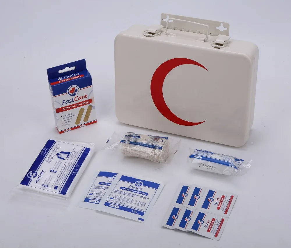 
compact custom plastic waterproof first aid box first aid kit with supplies 