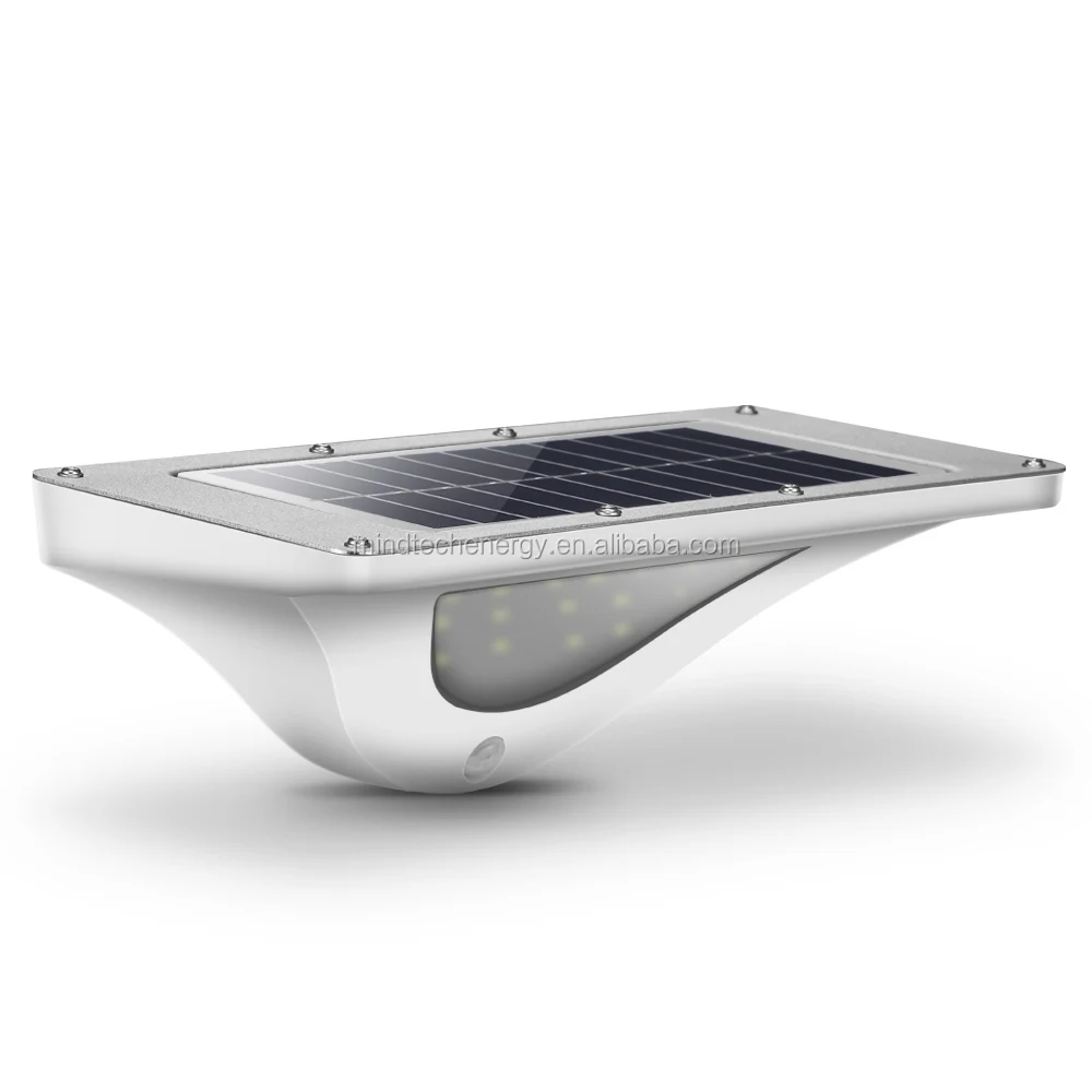 Cheap security solar panel light with motion sensor