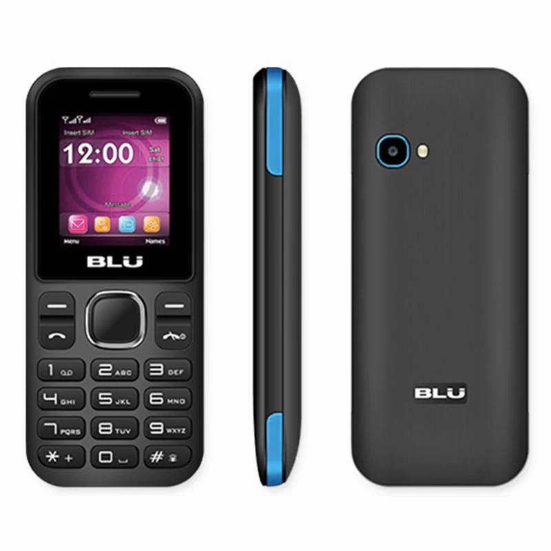 

drop shipping blu cell phone celular, Black;white;light blue;dark blue;red