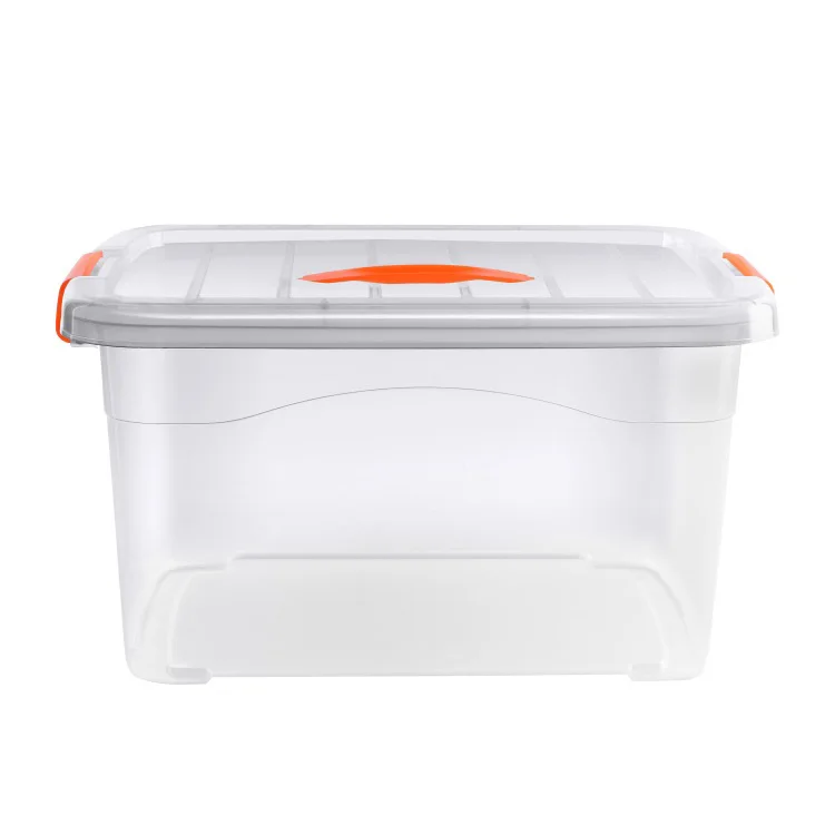 

clear acrylic rectangle organizer makeup desktop storage box with lid