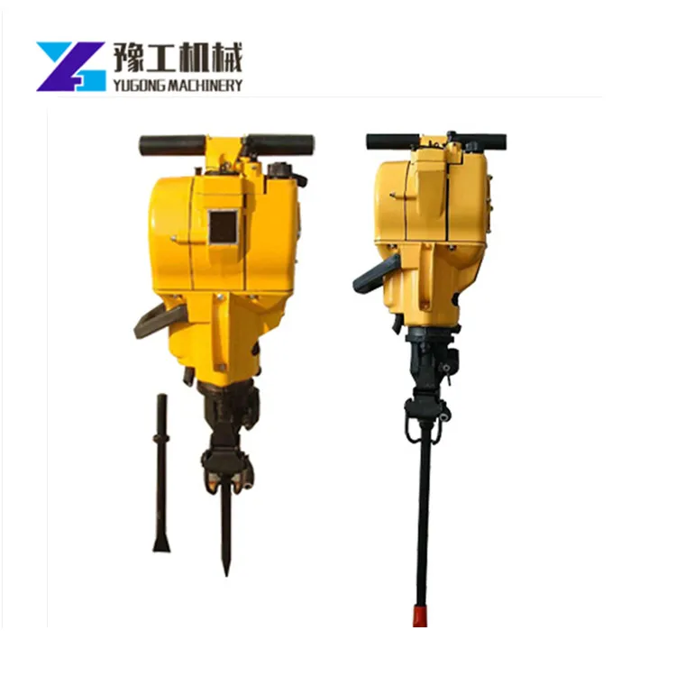 Electric rock outlet drilling machine