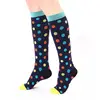 New Design Jacquard sports crew running compression socks from manufacturer