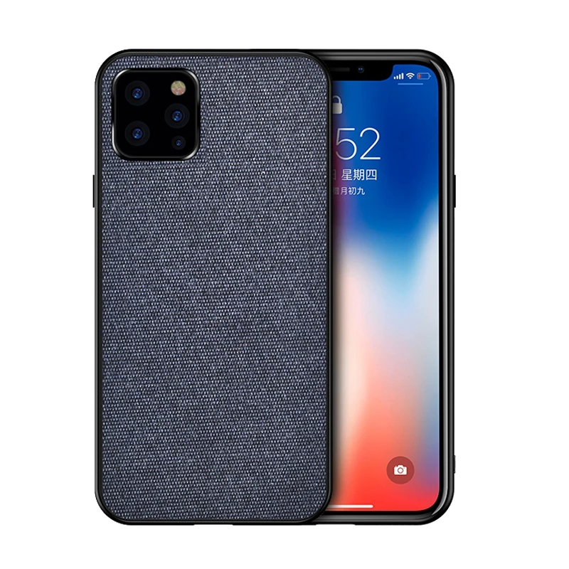 

OEM Mobile Phone PU Canvas Fabric PC Protective Case Cover