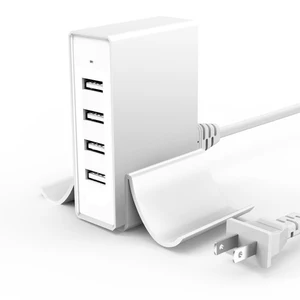 GOOD SHE 25W 4 Port USB Wall Charger Cable