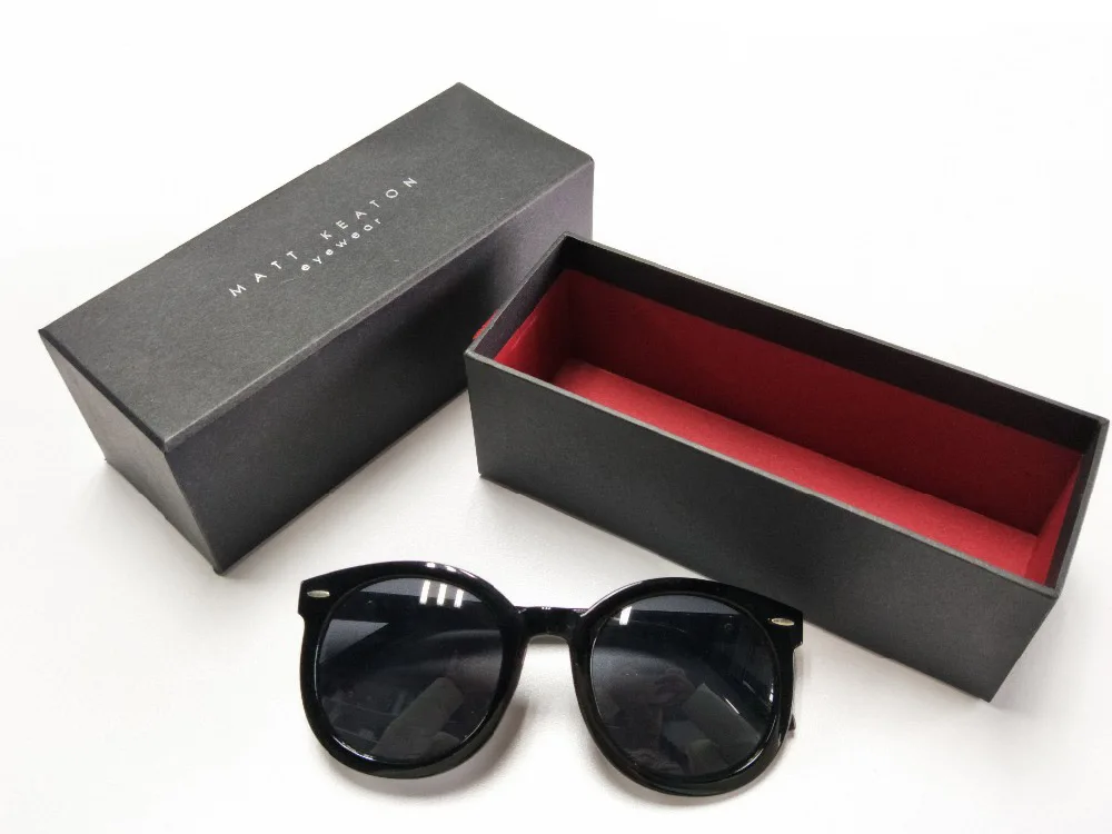 Cheap Black Cardboard Sunglasses Packaging Paper Boxes - Buy Sunglasses ...